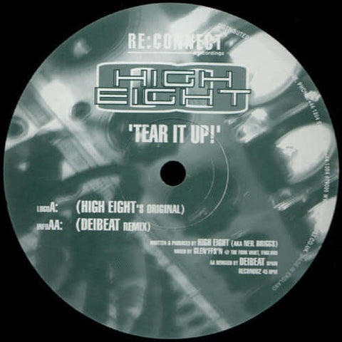 High Eight - Tear It Up! - High Eight : Tear It Up! (12") is available for sale at our shop at a great price. We have a huge collection of Vinyl's, CD's, Cassettes & other formats available for sale for music lovers - Re:Connect - Re:Connect - Re:Connect - Vinyl Record