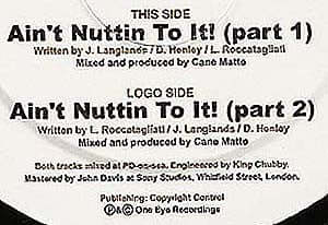 Cane Matto - Ain't Nuttin To It! - Cane Matto : Ain't Nuttin To It! (12") is available for sale at our shop at a great price. We have a huge collection of Vinyl's, CD's, Cassettes & other formats available for sale for music lovers - One Eye Records - One - Vinyl Record