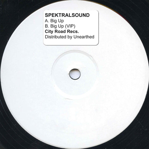 SPEKTRALSOUND - Big Up / Big Up (VIP) - City Road Records is a new label from UK based record shop Idle Hands. Whilst the shops in-house label has become known for deeper sounds this new label is aimed squarely at DJs and the dancefloor... - City Road Rec - Vinyl Record