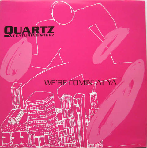 Quartz Featuring Stepz - We're Coming At Ya - Quartz Featuring Stepz : We're Coming At Ya (12", Single) is available for sale at our shop at a great price. We have a huge collection of Vinyl's, CD's, Cassettes & other formats available for sale for music - Vinyl Record