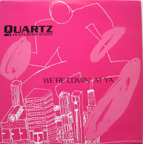 Quartz Featuring Stepz : We're Coming At Ya (12", Single) is available for sale at our shop at a great price. We have a huge collection of Vinyl's, CD's, Cassettes & other formats available for sale for music lovers - Vinyl Record