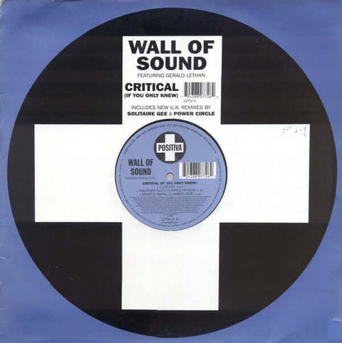 Wall Of Sound Featuring Gerald Latham - Critical (If You Only Knew) - Wall Of Sound Featuring Gerald Latham : Critical (If You Only Knew) (12") is available for sale at our shop at a great price. We have a huge collection of Vinyl's, CD's, Cassettes & oth - Vinyl Record