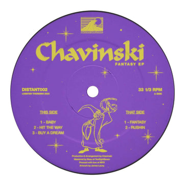 Chavinski - Fantasy EP (Vinyl) - Coco Bryce summons his Chavinsky alias for a bass-heavy mystical journey through garage, house and 2-step with a sublime 5 track EP for Distant Horizons. Ocean-depth subs underpin this EP as a heavy dose of UKG is thread t Vinly Record