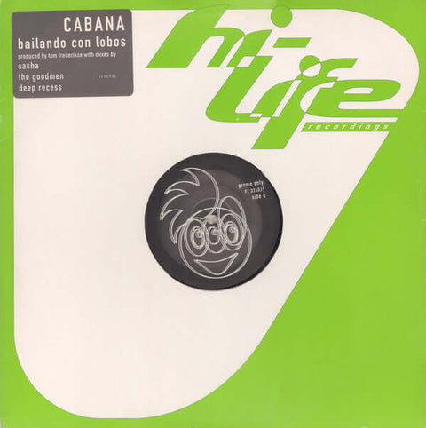 Cabana - Bailando Con Lobos - Cabana : Bailando Con Lobos (2x12", Promo) is available for sale at our shop at a great price. We have a huge collection of Vinyl's, CD's, Cassettes & other formats available for sale for music lovers - Hi Life Recordings - H - Vinyl Record