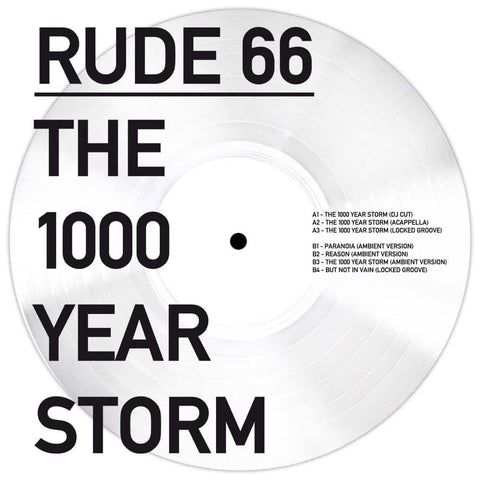 Rude 66 ‎– The 1000 Year Storm - Rude 66 ‎– The 1000 Year Storm EP - Rude 66 celebrates the 10th anniversary of The 1000 Year Storm. A pinnacle piece that defined the typical Westcoast Sound Of Holland... - Speedster Records - Speedster Records - Speedste - Vinyl Record