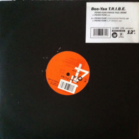 Boo-Yaa T.R.I.B.E. - Psyko Funk (Remix) - Boo-Yaa T.R.I.B.E. : Psyko Funk (Remix) (12") is available for sale at our shop at a great price. We have a huge collection of Vinyl's, CD's, Cassettes & other formats available for sale for music lovers - 4th & B - Vinyl Record
