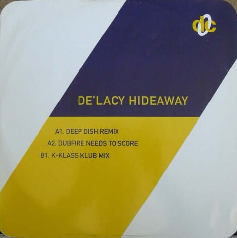 De'Lacy - Hideaway - De'Lacy : Hideaway (12", Single) is available for sale at our shop at a great price. We have a huge collection of Vinyl's, CD's, Cassettes & other formats available for sale for music lovers - Deconstruction,Slip 'n' Slide - Deconstru - Vinyl Record