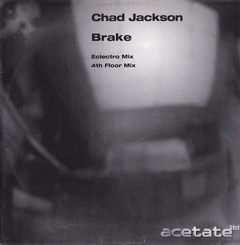 Chad Jackson - Brake - Chad Jackson : Brake (12") is available for sale at our shop at a great price. We have a huge collection of Vinyl's, CD's, Cassettes & other formats available for sale for music lovers - Acetate Ltd - Acetate Ltd - Acetate Ltd - Ace - Vinyl Record