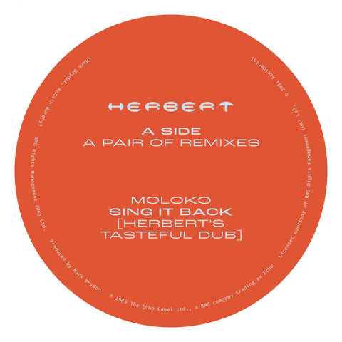 Herbert - A Pair Of Remixes - Matthew Herbert’s bumper year continues after the summer reissues of his seminal house albums Bodily Functions and Around The House... - Accidental Jnr - Accidental Jnr - Accidental Jnr - Accidental Jnr - Vinyl Record