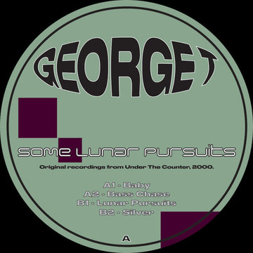 George T - Some Lunar Pursuits - Artists George T Genre Tech House, Reissue Release Date 9 Dec 2022 Cat No. AGT004 Format 12