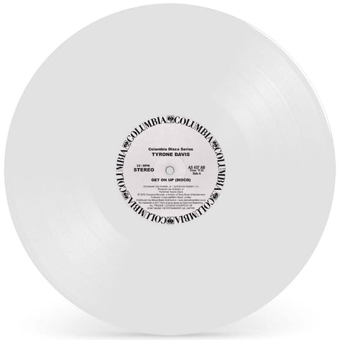 Tyrone Davis - Get On Up (Disco) - Artists Tyrone Davis Genre Disco, Reissue Release Date 10 Mar 2023 Cat No. AS437ABWHITE Format 12" White Vinyl - Columbia - Columbia - Columbia - Columbia - Vinyl Record