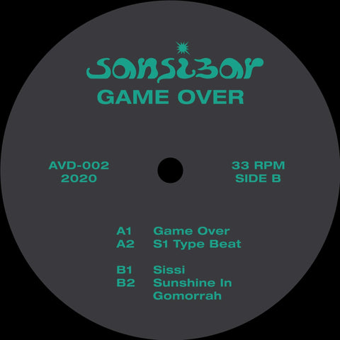 Sansibar - Game Over (Vinyl) - The second release on Antti Salonen's Avoidance label comes from Sansibar who offers a new direction to his already diverse output. Four elegant and colourful tracks gliding through breakbeat, techno and trance - Avoidance - - Vinyl Record