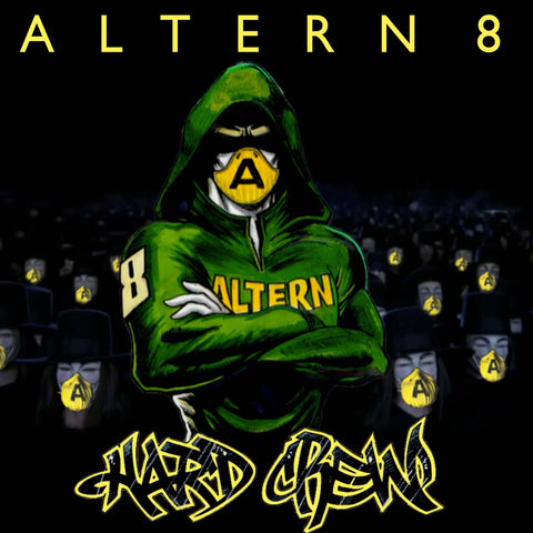 Altern 8 - Hard Crew (Vinyl) - Altern 8 - Hard Crew (Vinyl) - Seminal UK-Rave act Altern 8 drop first single in 27 years. Entitled ‘Hard Crew’, the release has been a fixture of Altern 8’s live sets for the past five years and is the first release since 1 - Vinyl Record