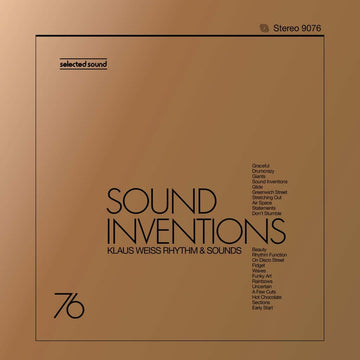 Klaus Weiss Rhythm And Sounds - Sound Inventions - Artists Klaus Weiss Genre Electronic, Library Release Date 18 February 2022 Cat No. BEWITH113LP Format 12
