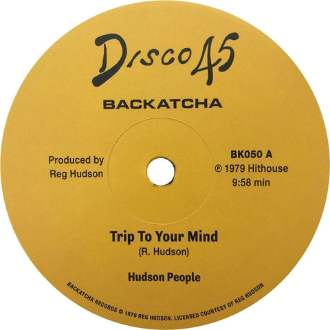 Hudson People - Trip To You Mind - Artists Hudson People Genre Jazz-Funk, Reissue Release Date 3 Mar 2023 Cat No. BK050 Format 12" Vinyl - Backatcha Records - Backatcha Records - Backatcha Records - Backatcha Records - Vinyl Record