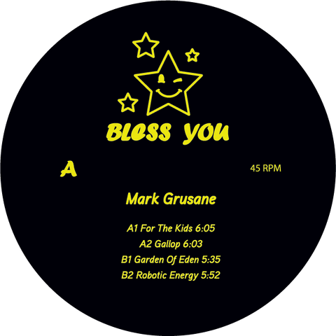 Mark Grusane - For The Kids (Vinyl) - Mark Grusane - For The Kids (Vinyl) - No introduction needed here, one of Chicago’s finest, the owner of Mr. Peabody’s Records shares 4 “Old School Jackin Chicago House” tracks originally produced in early 2000’s fina - Vinyl Record