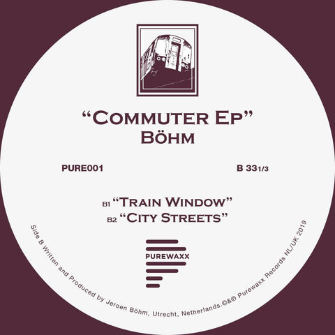 Marcus Paulson & Bohm - Commuter - Bohm (030303 Records) and Marcus Paulson (aka Kid Machine) deliver four classic cuts of quality house. Inspired by Manchester and Utrecht commutes... - Purewaxx - Purewaxx - Purewaxx - Purewaxx - Vinyl Record
