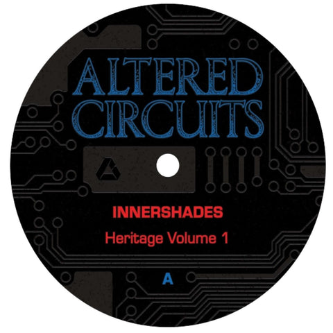 Innershades - Heritage Vol. 1 - Artists Innershades Genre Techno, EBM, New Beat Release Date 24 Mar 2023 Cat No. ALT004 Format 12" Vinyl - Altered Circuits - Altered Circuits - Altered Circuits - Altered Circuits - Vinyl Record