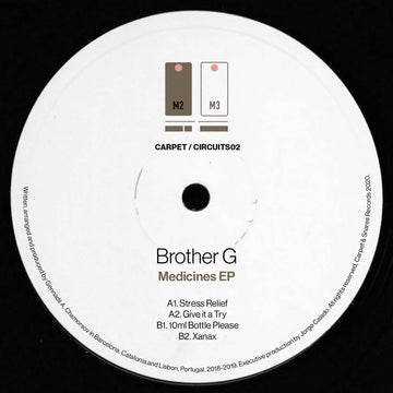 Brother G - Medicines EP [Ltd. 150 Copies - 1 Per Customer] (Vinyl) - Brother G - Medicines EP [Ltd. 150 Copies - 1 Per Customer] - Vinyl, 12