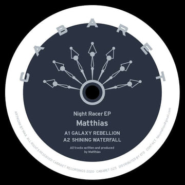 Matthias - Night Racer - Artists Matthias Genre Tech House, Trance Release Date Cat No. Cabaret025 Format 12