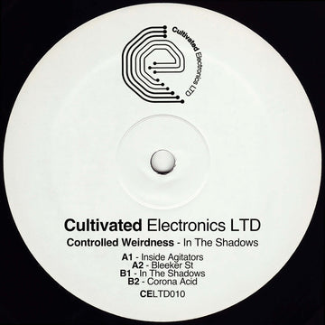 Controlled Weirdness - 'In The Shadows' Vinyl - Artists Controlled Weirdness Genre Electro Release Date 19 Aug 2022 Cat No. CELTD010 Format 12