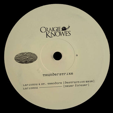 Larionov & St. Theodore - Thunderstrike EP (Vinyl) - Larionov & St. Theodore - Thunderstrike EP - Larionov & St. Theodore team up for their 3rd collaborative EP following on from their releases on Rotterdam Electronix and Snuff Cuts in the 2 years precedi Vinly Record