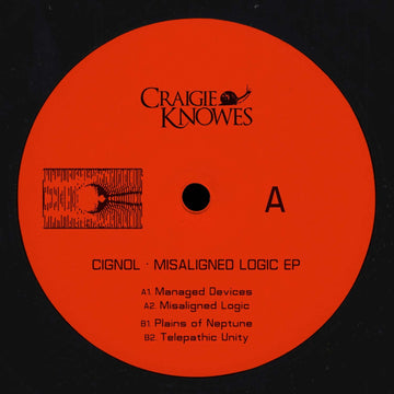 Cignol - Misaligned Logic - Artists Cignol Genre Electro, Acid Release Date 14 Jan 2022 Cat No. CKNOWEP32 Format 12