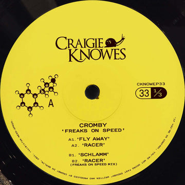 Cromby - Freaks on Speed - Artists Cromby Genre Techno, House Release Date 15 April 2022 Cat No. CKNOWEP33 Format 12