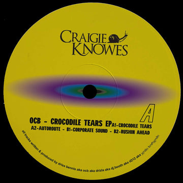 OCB - Crocodile Tears - Artists OCB Genre Breakbeat, Electro Release Date 8 Nov 2022 Cat No. CKNOWEP42 Format 12