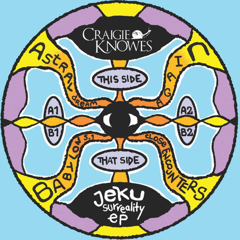 Jeku - Surreality - Artists Jeku Genre Breakbeat, House, Acid Release Date 12 May 2023 Cat No. CKNOWEP46 Format 12" Vinyl - Craigie Knowes - Vinyl Record