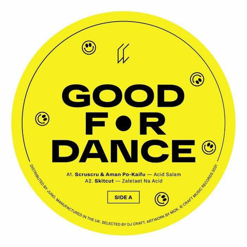 Various - Good For Dance - Good For Dance the new release from Craft Music label. Four disco and house tracks saturated with acid bass... - Craft Music - Craft Music - Craft Music - Craft Music - Vinyl Record