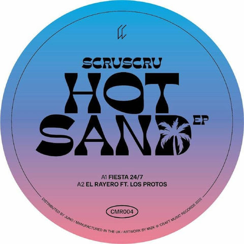 Scruscru - Hot Sand EP - Rising Russian house star Scruscru steps up with a solo EP for Craft Music... - Craft Music - Vinyl Record