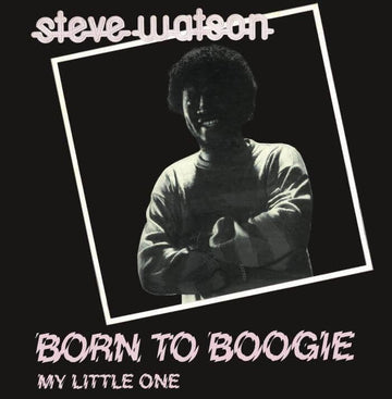 Steve Watson - Born To Boogie (Vinyl, Reissue) at ColdCutsHotWax - Deadstock found from previous distributor of the official remastered edition released in 2015 on S.P.Q.R. of a rare 80s disco classic by Steve Watson, containing the rare and sought after Vinly Record