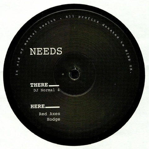 Various - Needs 005 - REPRESS ALERT: Needs is back with its fifth installment of charity-raising goodness from some seriously quality producers. This time the gauntlet is thrown down by the increasingly prolific DJ Normal 4, who wields some of his signatu - Vinyl Record