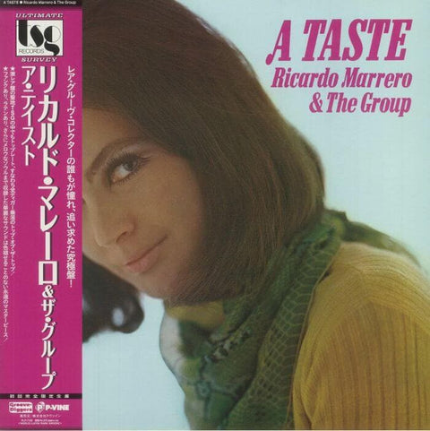 Ricardo MARRERO & THE GROUP - A Taste [LP w/ Obi Strip] (Vinyl) - Ricardo MARRERO & THE GROUP - A Taste [LP w/ Obi Strip] (Vinyl) - RICARDO MARRERO & THE GROUP "A TASTE" from TSG Records is always highly ranked at the wantlist of all rare groove collector - Vinyl Record
