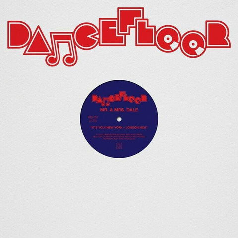Mr & Mrs Dale - 'It's You' Vinyl - Artists Mr & Mrs Dale Genre Deep House Release Date 22 July 2022 Cat No. ERC 039R Format 12" Vinyl - Emotional Rescue - Vinyl Record