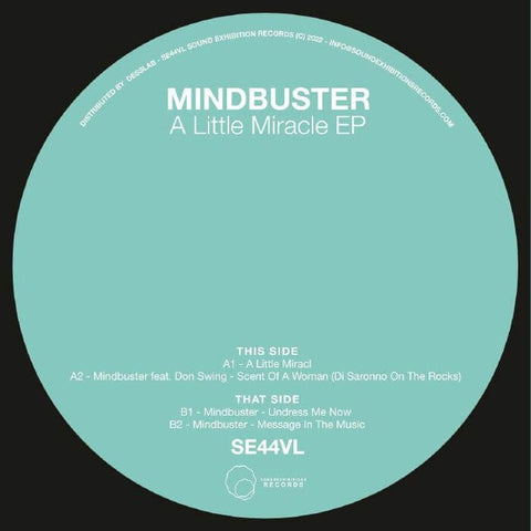 Mindbuster - A Little Miracle - Artists Mindbuster Genre Disco House, Disco Edits Release Date 10 Feb 2023 Cat No. SE44VL Format 12" Yellow Vinyl - Sound Exhibition - Vinyl Record