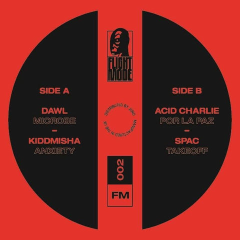 Various - 'Flight Mode 002' Vinyl - Artists Dawl Kiddmisha Acid Charlie Spac Genre Tech House, Breakbeat Release Date 25 Nov 2022 Cat No. FM 002 Format 12" Vinyl - Flight Mode - Vinyl Record