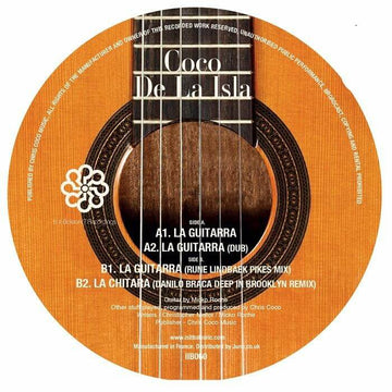 Coco De La Isla - La Guitarra (Remixes) - Artists Coco De La Isla Rune Lindbaek Danilo Braca Genre Balearic, Disco, Deep House Release Date 9 Dec 2022 Cat No. IIB 060 Format 12