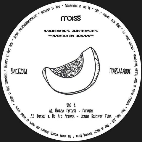 Various - Melon Jam - Artists Mathew Ferness 3kelves We Are Neurotic Naux Partner Music Genre Disco House, Edits Release Date 24 Feb 2023 Cat No. MOISSWAX 006 Format 12" Vinyl - Vinyl Record
