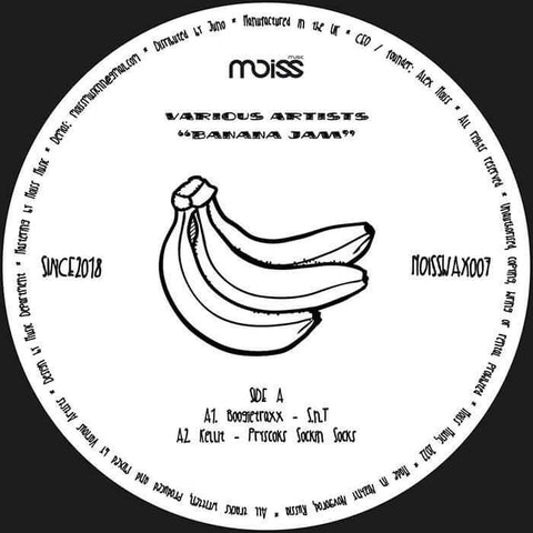 Various - Banana Jam - Artists Boogietraxx Kellit C Da Afro Groovemasta Genre Disco House, Edits Release Date 24 Feb 2023 Cat No. MOISSWAX 007 Format 12" Vinyl - Moiss Music - Moiss Music - Moiss Music - Moiss Music - Vinyl Record