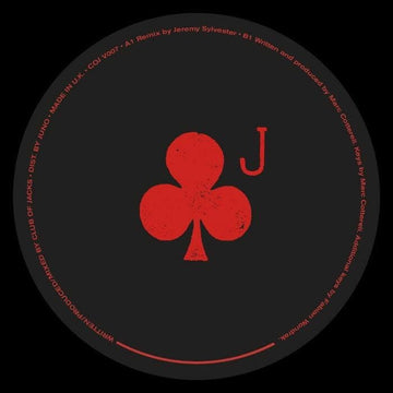 Club Of Jacks - Vaults 1 EP - Artists Club Of Jacks Genre Garage House Release Date 19 May 2023 Cat No. COJV 007 Format 12