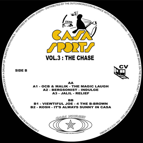 Various - Casa Sports Vol 3 - Artists Various Genre Techno, Electro, Breaks Release Date 19 Aug 2022 Cat No. CSV08 Format 12" Vinyl - Casa Voyager - Casa Voyager - Casa Voyager - Casa Voyager - Vinyl Record