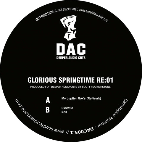 Glorious Springtime - RE:01 - Glorious Springtime - RE 01 - 25 years after its official release, Deeper Audio Cuts DAC002 gets a very much demanded re-issue. Vinyl, 12, EP - Deeper Audio Cuts - Vinyl Record