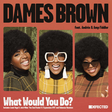 Dames Brown - What Would You Do? (Remixes) - Artists Dames Brown, Andres, Amp Fiddler, Folamour Genre Deep House, Soulful House Release Date 13 Jan 2023 Cat No. DFTD635R Format 12
