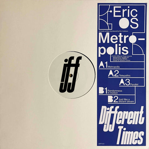 Eric OS - Metropolis - Artists Eric OS Genre Deep House, Techno Release Date 17 Mar 2023 Cat No. DIFF001 Format 12" Vinyl - Different Times - Different Times - Different Times - Different Times - Vinyl Record