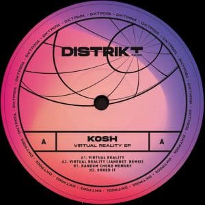 Kosh - Virtual Reality - Kosh - Virtual Reality EP (Vinyl) - After 4 years of celebrating underground electronic music through their events, Distrikt Paris is launching their record label. For the first release they nabbed Kosh... - Distrikt Paris - Distr Vinly Record
