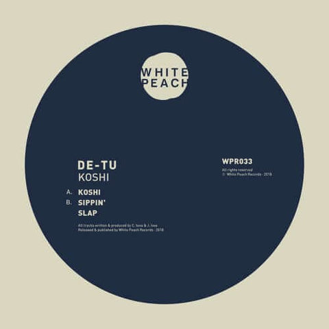 DE-TU - Koshi (Vinyl) - DE-TU - Koshi (Vinyl) - Vinyl, 12", EP - White Peach Records - White Peach Records - White Peach Records - White Peach Records - Vinyl Record