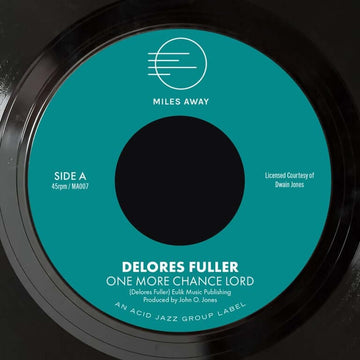 Delores Fuller - One More Chance Lord - Artists Delores Fuller Genre Gospel, Reissue Release Date 1 Jan 2021 Cat No. MA007 Format 7