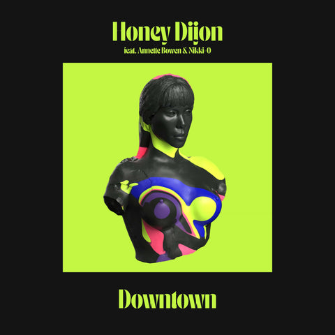 Honey Dijon - Downtown - Honey Dijon featuring Annette Bowen & Nikki-O - Downtown (Inc. Louie Vega Remixes) (Vinyl) - Honey Dijon returns with the third single from her sophomore album ‘Black Girl Magic’... - Classic - Classic - Classic - Classic - Vinyl Record